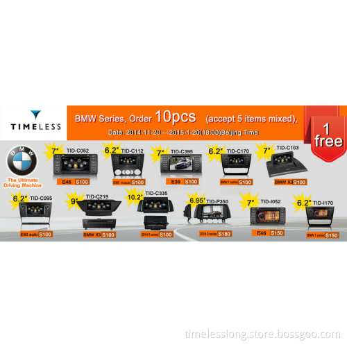 Promotion for Audi Series/Benz Series/ BMW Series Car DVD(Order 10PCS, Get 1 More Free